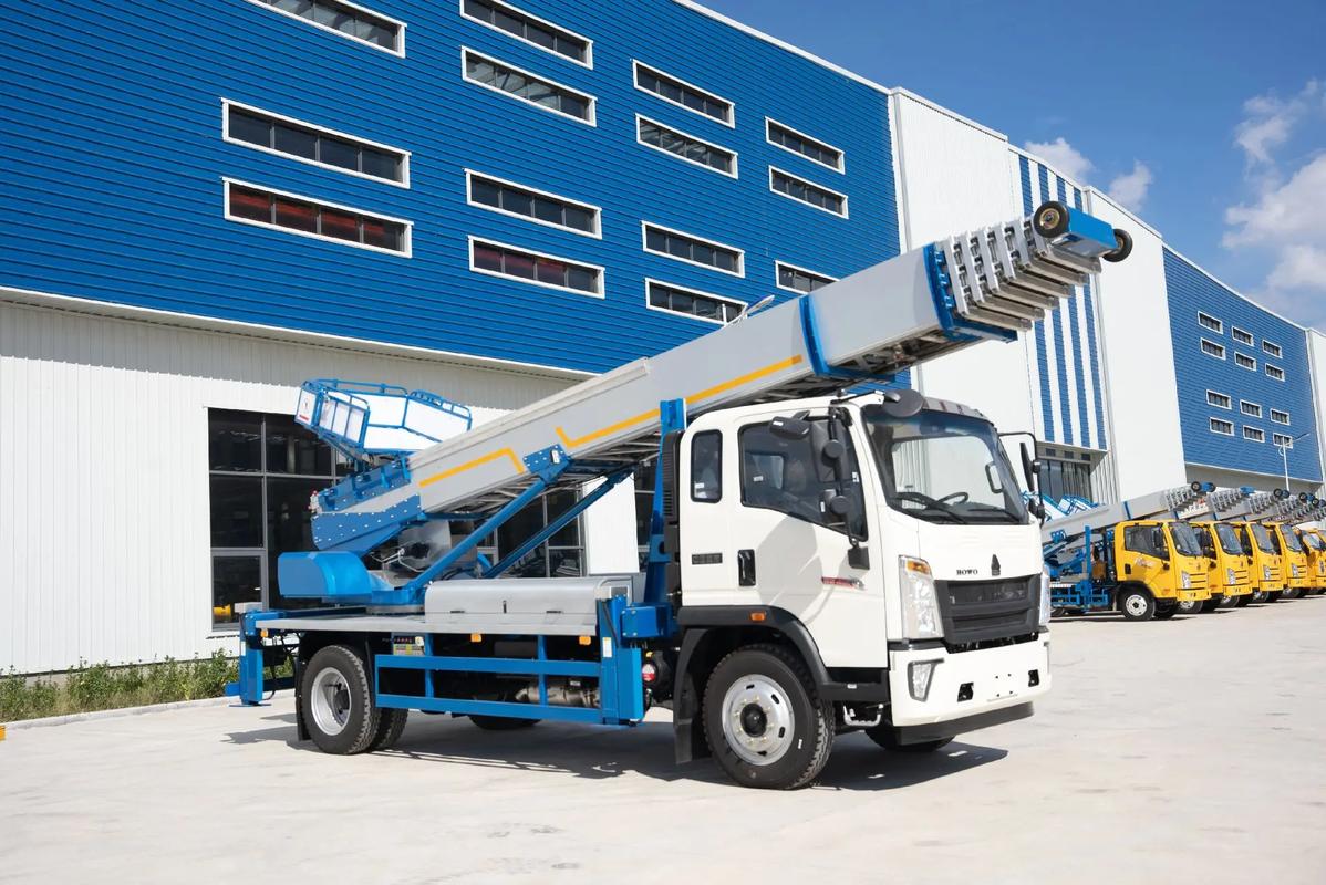 丰城出租云梯车高空作业车 建筑垃圾搬运